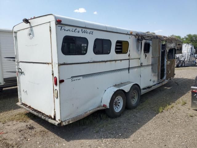 1998 Trail King Horse Trailer