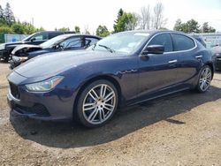 Vehiculos salvage en venta de Copart Ontario Auction, ON: 2015 Maserati Ghibli S