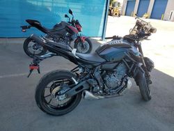 Yamaha Vehiculos salvage en venta: 2022 Yamaha MT07 C