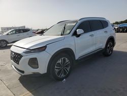 Hyundai Santa fe salvage cars for sale: 2020 Hyundai Santa FE Limited