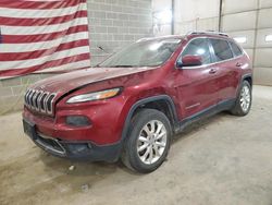 Jeep Grand Cherokee salvage cars for sale: 2014 Jeep Cherokee Limited