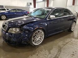 Audi s4/rs4 salvage cars for sale: 2005 Audi S4