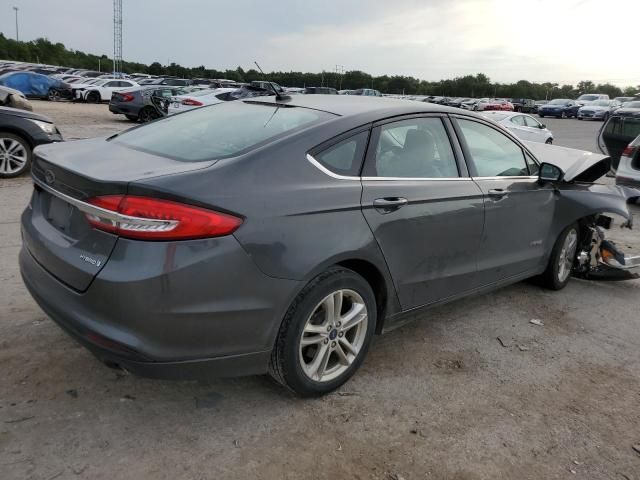 2018 Ford Fusion S Hybrid