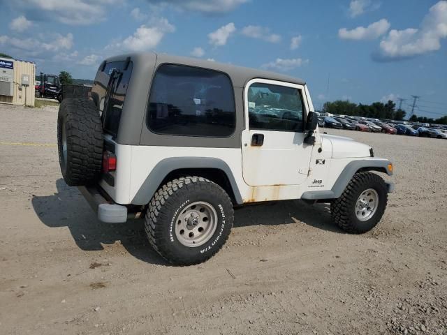 2004 Jeep Wrangler X