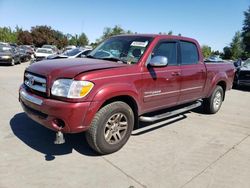 Toyota salvage cars for sale: 2006 Toyota Tundra Double Cab SR5