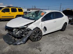 Toyota Corolla Vehiculos salvage en venta: 2018 Toyota Corolla L