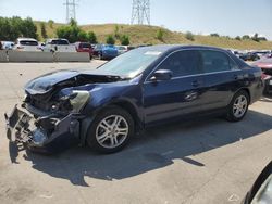 Honda Accord ex salvage cars for sale: 2006 Honda Accord EX