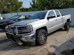 Chevrolet Silverado k1500 lt salvage cars for sale: 2017 Chevrolet Silverado K1500 LT