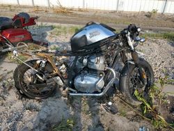 Salvage motorcycles for sale at Elgin, IL auction: 2023 Royal Enfield Motors INT 650