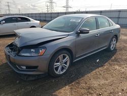 Volkswagen salvage cars for sale: 2013 Volkswagen Passat SEL