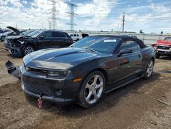 Chevrolet Camaro salvage cars for sale: 2014 Chevrolet Camaro LT