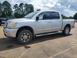 Salvage cars for sale from Copart Longview, TX: 2006 Nissan Titan XE
