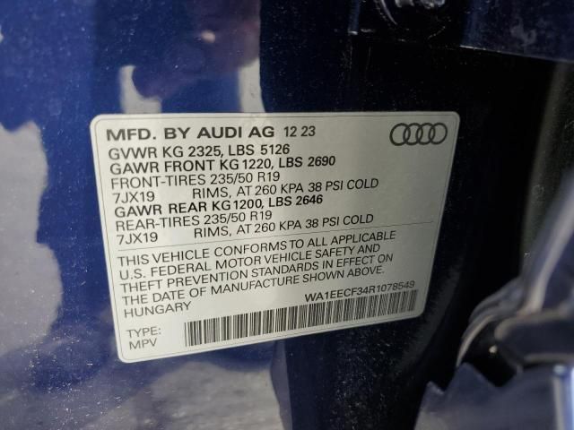 2024 Audi Q3 Premium Plus S Line 45