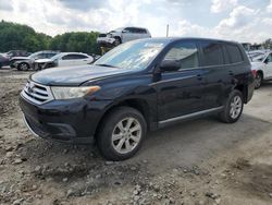 Toyota Highlander salvage cars for sale: 2013 Toyota Highlander Base