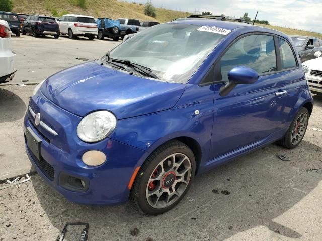 2013 Fiat 500 Sport