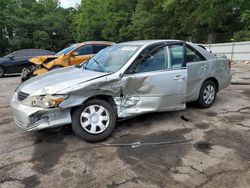 Salvage cars for sale from Copart Austell, GA: 2004 Toyota Camry LE