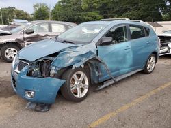 Pontiac salvage cars for sale: 2009 Pontiac Vibe