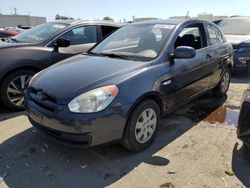 Hyundai Accent salvage cars for sale: 2010 Hyundai Accent Blue