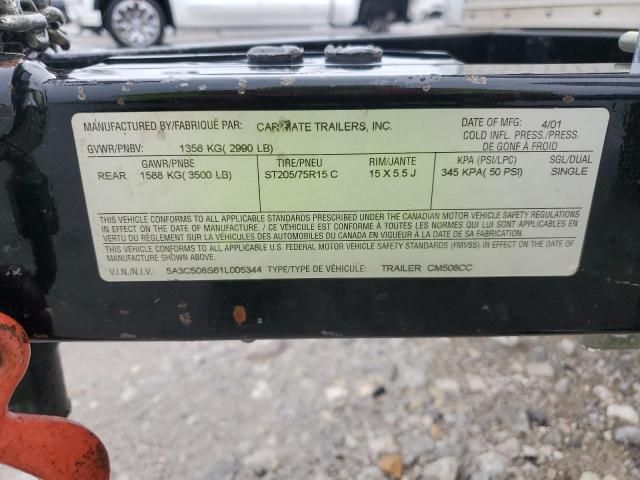 2001 Carm Trailer