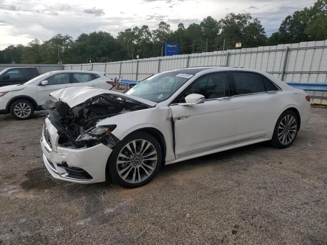 2018 Lincoln Continental Select