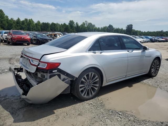 2017 Lincoln Continental Reserve