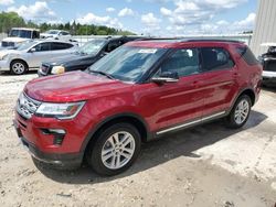 Ford salvage cars for sale: 2018 Ford Explorer XLT