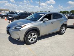 Salvage cars for sale from Copart Grand Prairie, TX: 2017 Lexus NX 200T Base