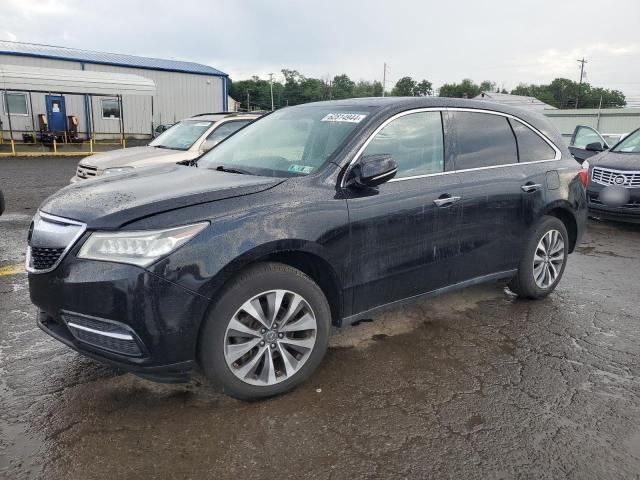 2016 Acura MDX Technology