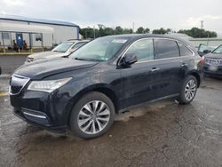 Acura salvage cars for sale: 2016 Acura MDX Technology