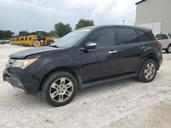 Acura salvage cars for sale: 2007 Acura MDX Technology