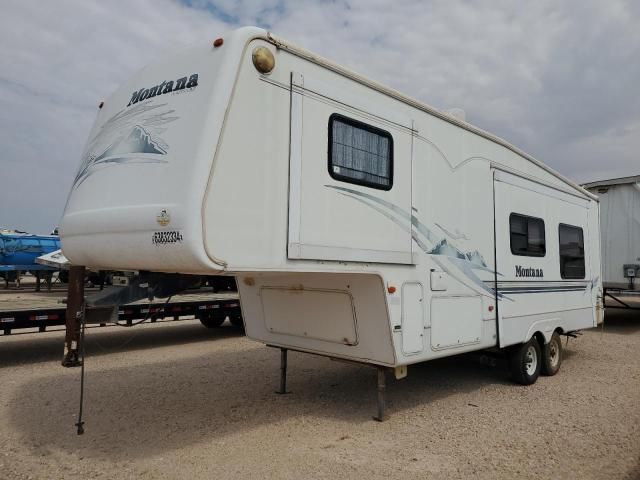 2001 Montana Travel Trailer