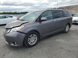 Toyota Sienna salvage cars for sale: 2015 Toyota Sienna XLE