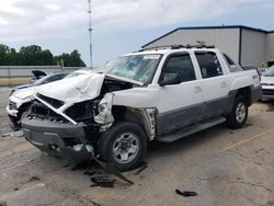 Chevrolet Avalanche salvage cars for sale: 2002 Chevrolet Avalanche K1500