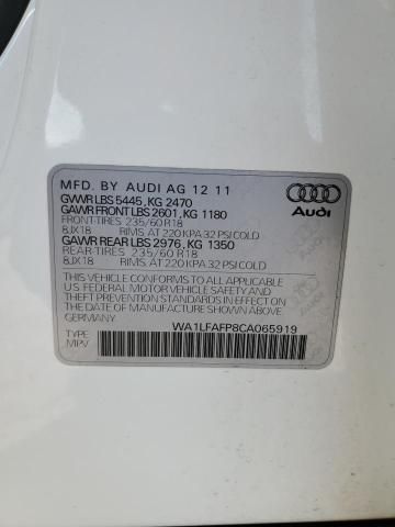 2012 Audi Q5 Premium Plus