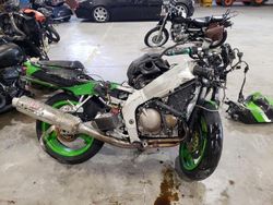 Kawasaki zx salvage cars for sale: 2001 Kawasaki ZX600 J1