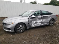 Honda Accord salvage cars for sale: 2021 Honda Accord Hybrid EXL