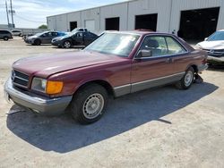 1985 Mercedes-Benz 500 SEC en venta en Jacksonville, FL