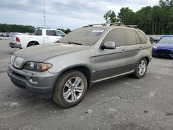 BMW x5 salvage cars for sale: 2006 BMW X5 4.4I