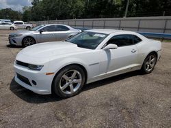 Chevrolet Camaro salvage cars for sale: 2015 Chevrolet Camaro LT