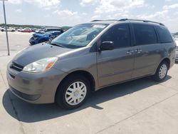 Toyota Sienna ce salvage cars for sale: 2005 Toyota Sienna CE