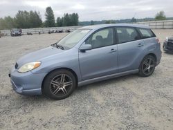 Salvage cars for sale from Copart Arlington, WA: 2005 Toyota Corolla Matrix XR