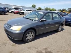 Honda salvage cars for sale: 2002 Honda Civic LX