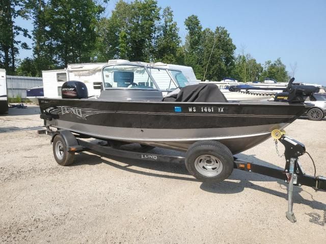 2016 Lund Boat With Trailer