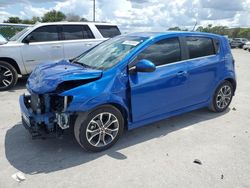 Vehiculos salvage en venta de Copart Orlando, FL: 2017 Chevrolet Sonic LT