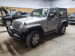 Salvage cars for sale from Copart Kincheloe, MI: 2013 Jeep Wrangler Sport