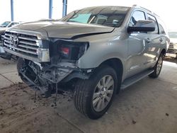 Toyota salvage cars for sale: 2020 Toyota Sequoia Platinum