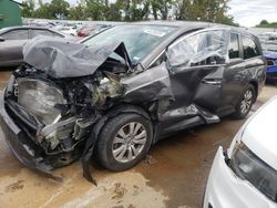 Honda Odyssey ex salvage cars for sale: 2015 Honda Odyssey EX