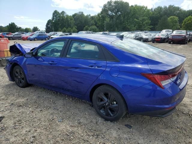 2023 Hyundai Elantra Blue