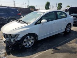 Honda salvage cars for sale: 2010 Honda Civic LX