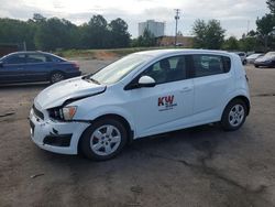 Chevrolet Sonic salvage cars for sale: 2015 Chevrolet Sonic LS